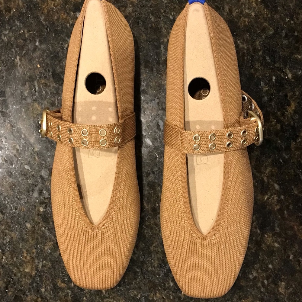 Rothy’s The Max Buckle Mary Jane color Java Chip